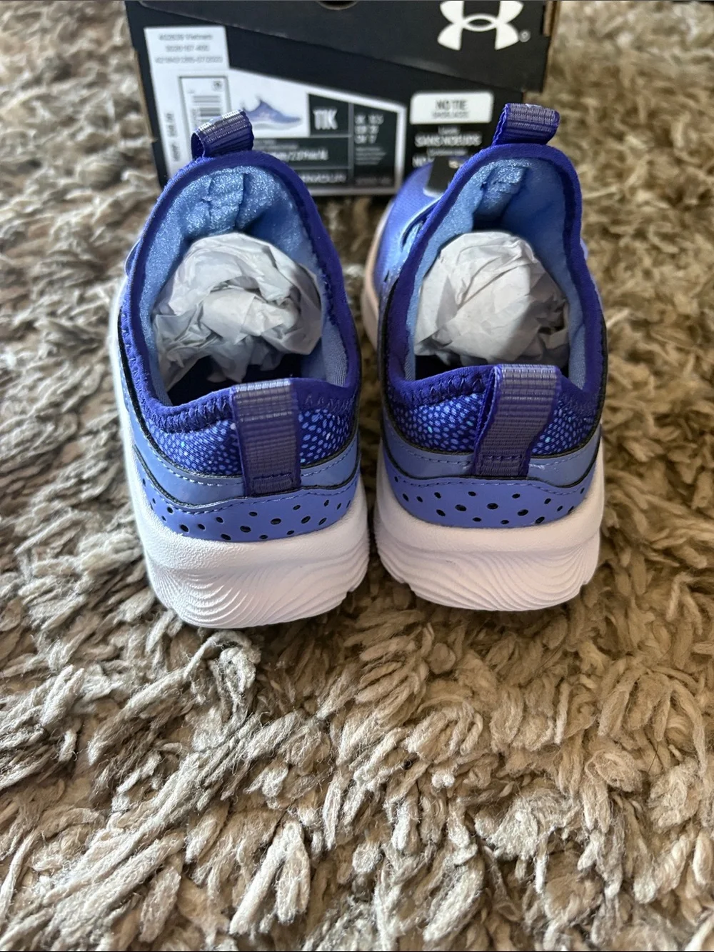 Under Armour Girls Infinity No Tie Sneakers